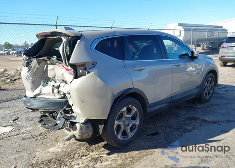 2019 Honda Cr-V Ex-L из США, поврежденный, VIN 2HKRW1H81KH503080